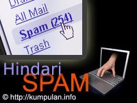 Hindari E-mail Spam atau Pengganggu
